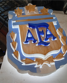 escudos artisticos en polyfan